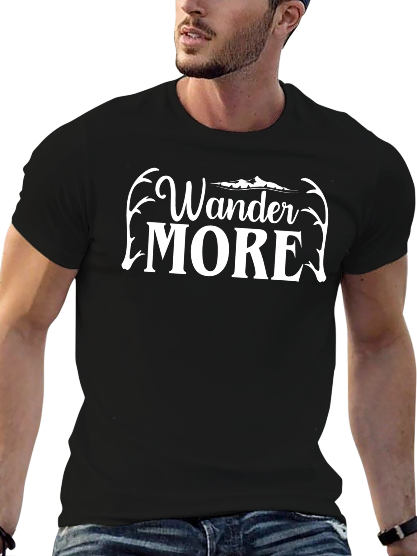Wander More Graphic Tee - Adventure Awaits