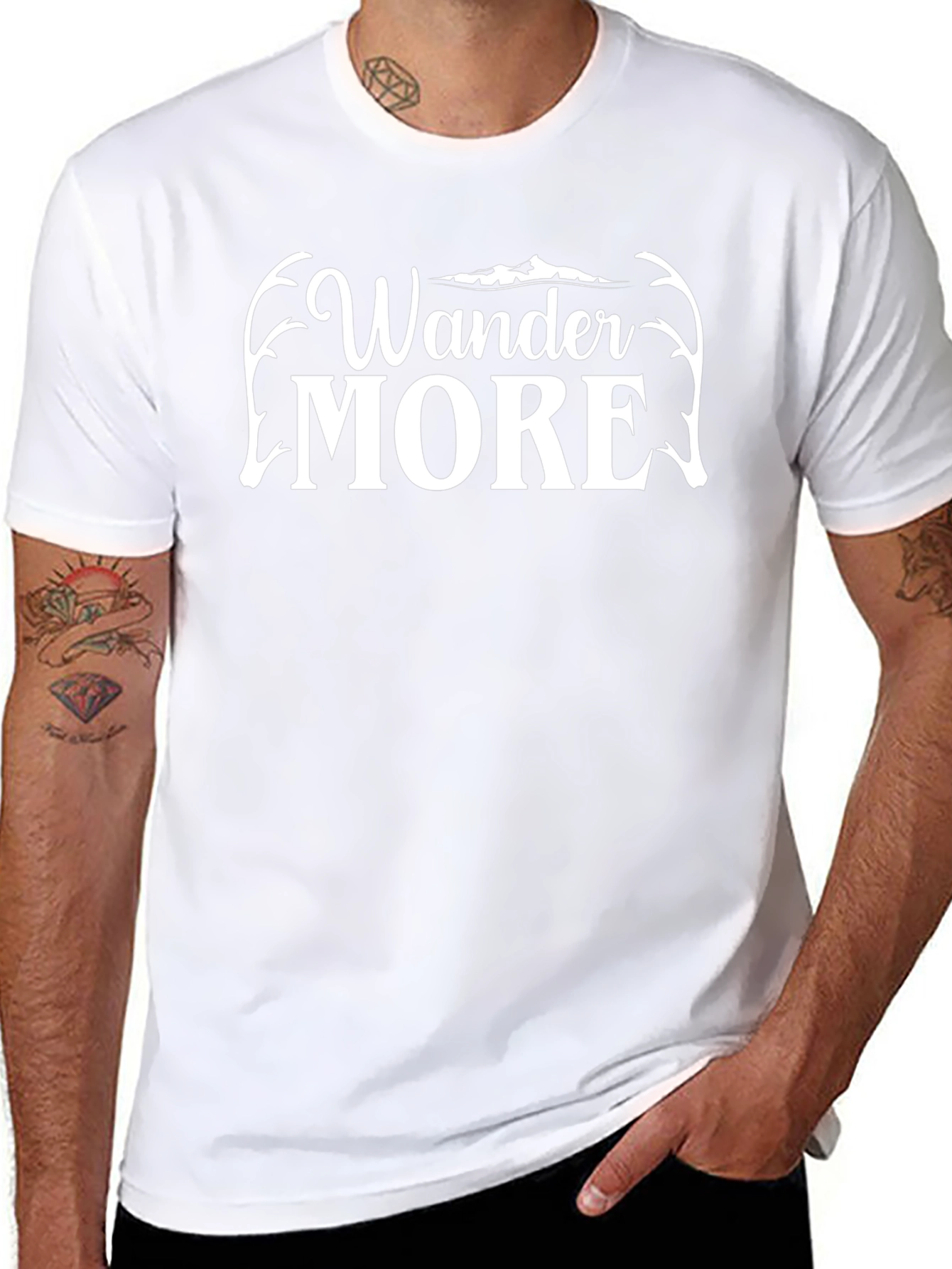 Wander More Graphic Tee - Adventure Awaits