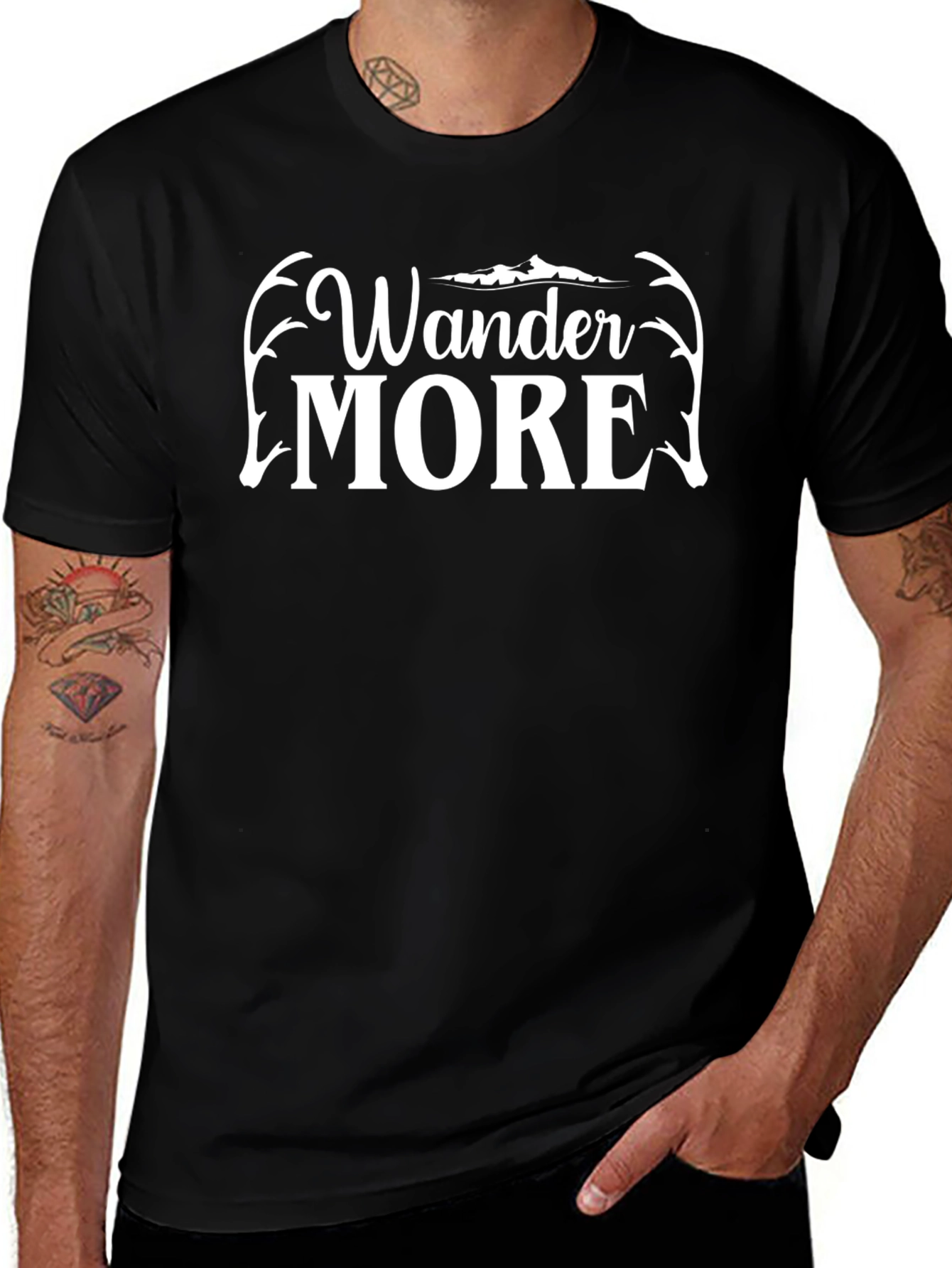 Wander More Graphic Tee - Adventure Awaits