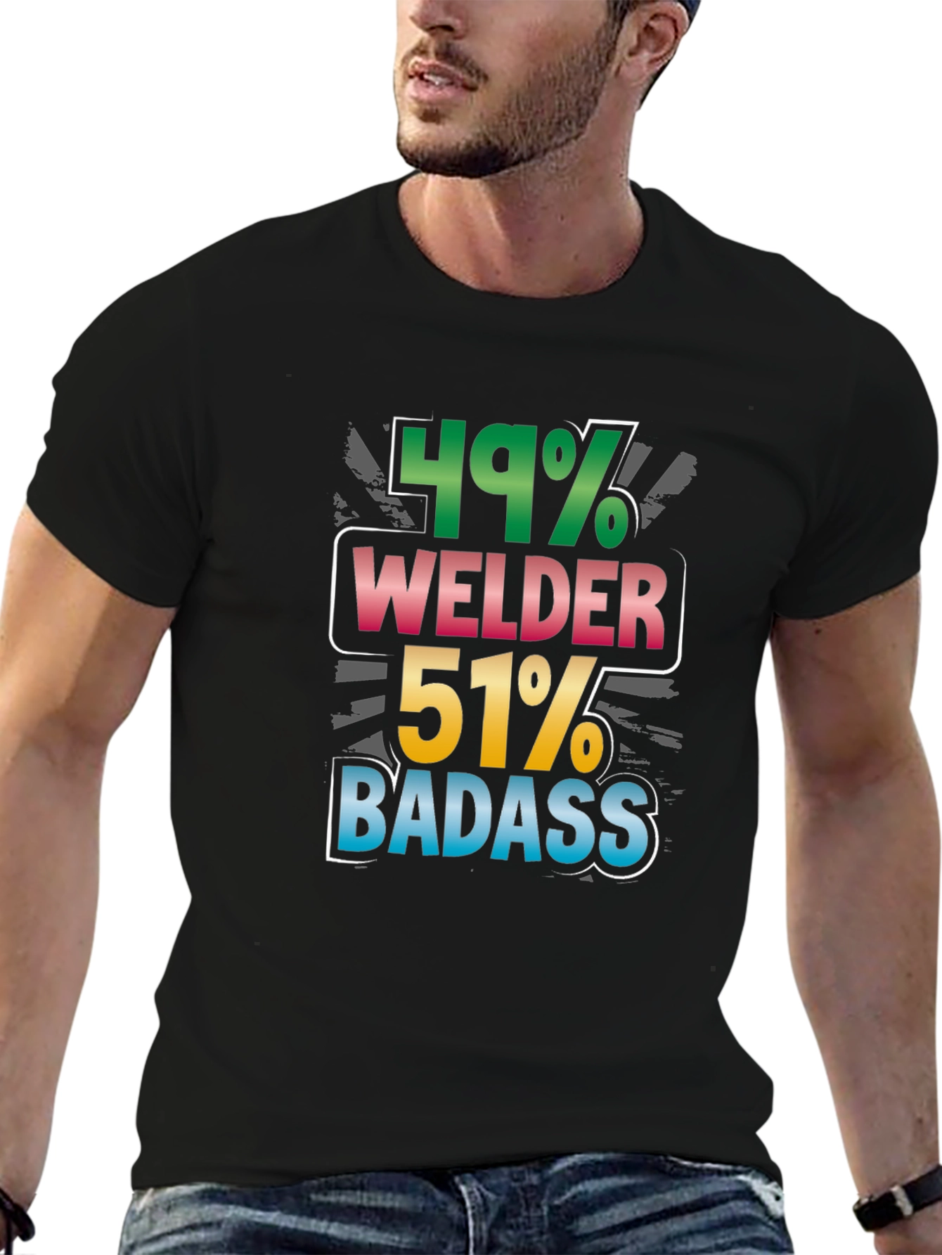 Welder Badass Graphic Tee