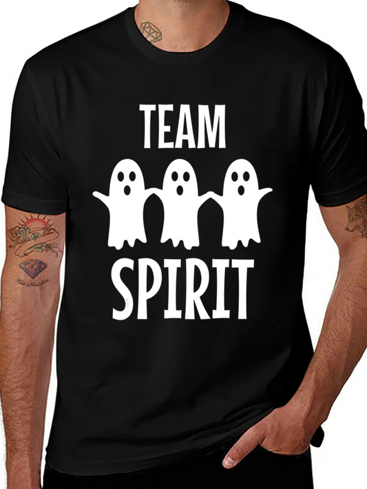 Team Spirit Halloween Ghost T-Shirt
