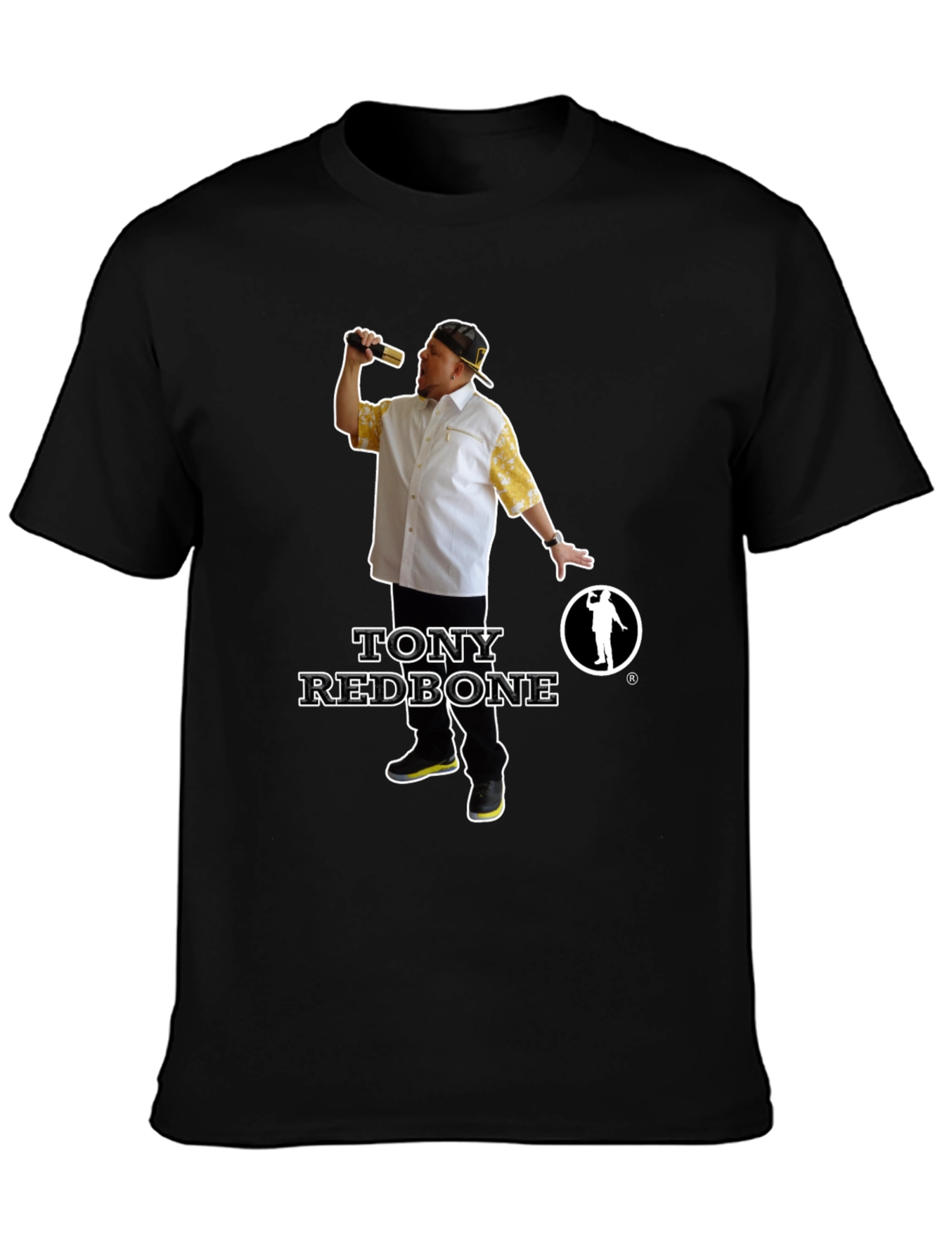 Tony Redbone Graphic T-Shirt - Black