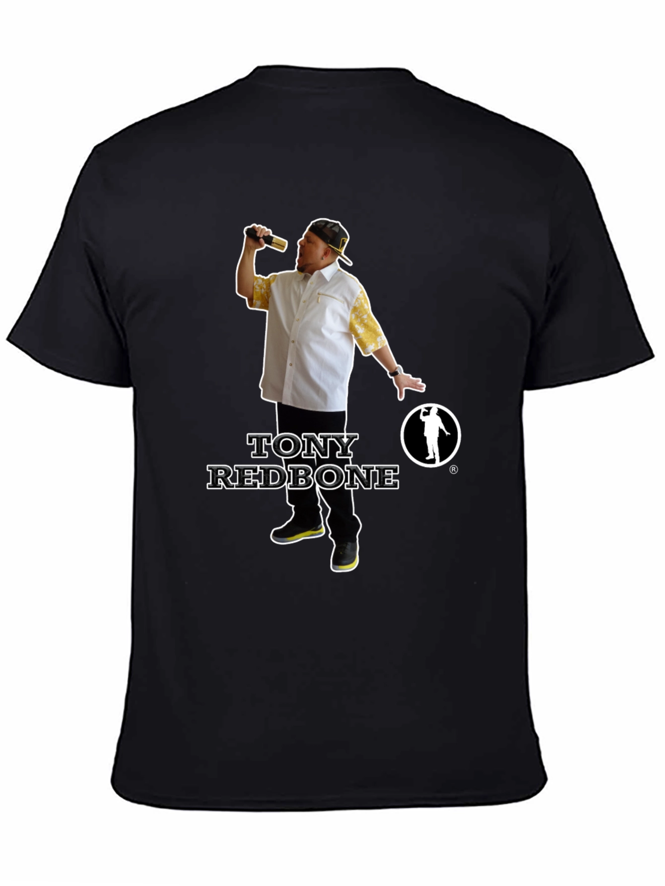 Tony Redbone Graphic T-Shirt - Black