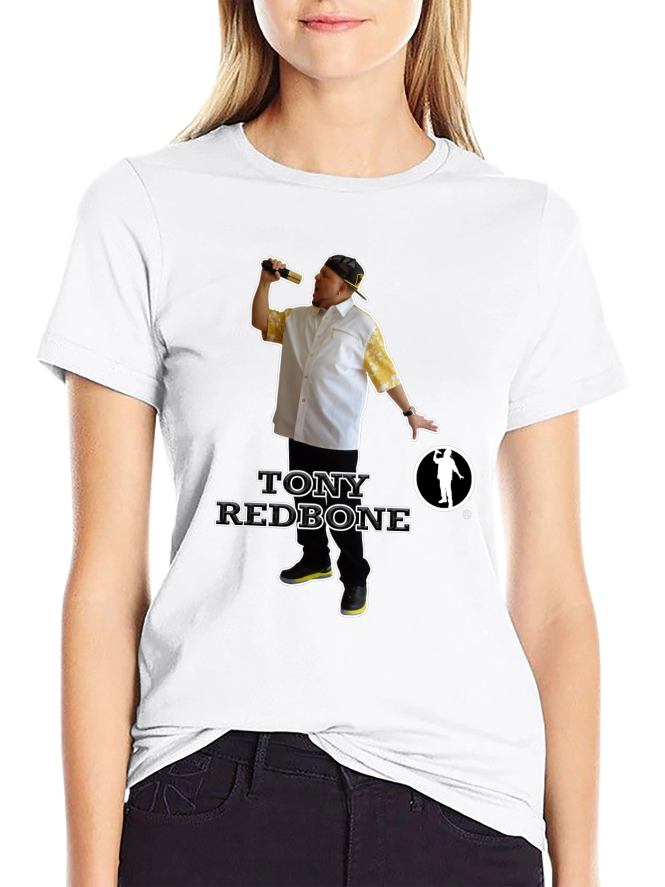 Tony Redbone Graphic T-Shirt - Black